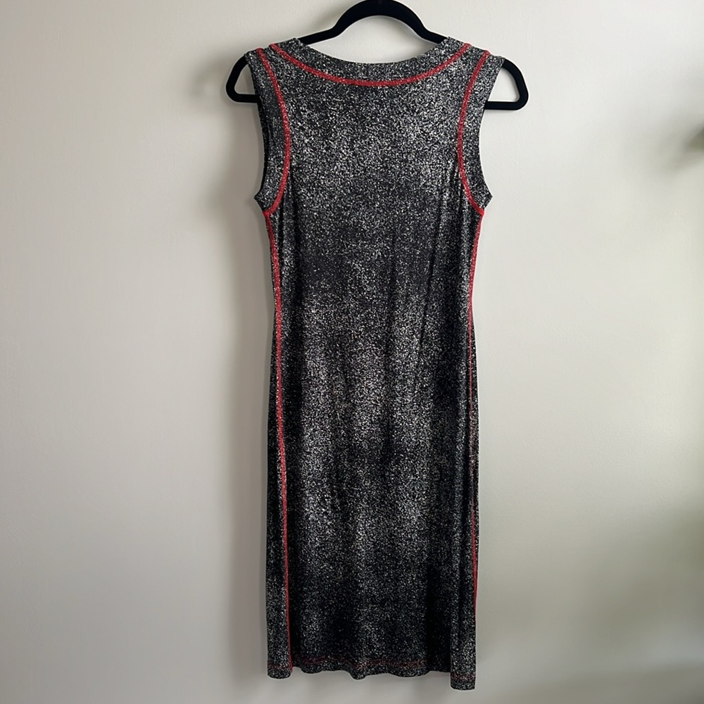 Joseph Ribkoff dress with red stitching - Picture 4 of 5